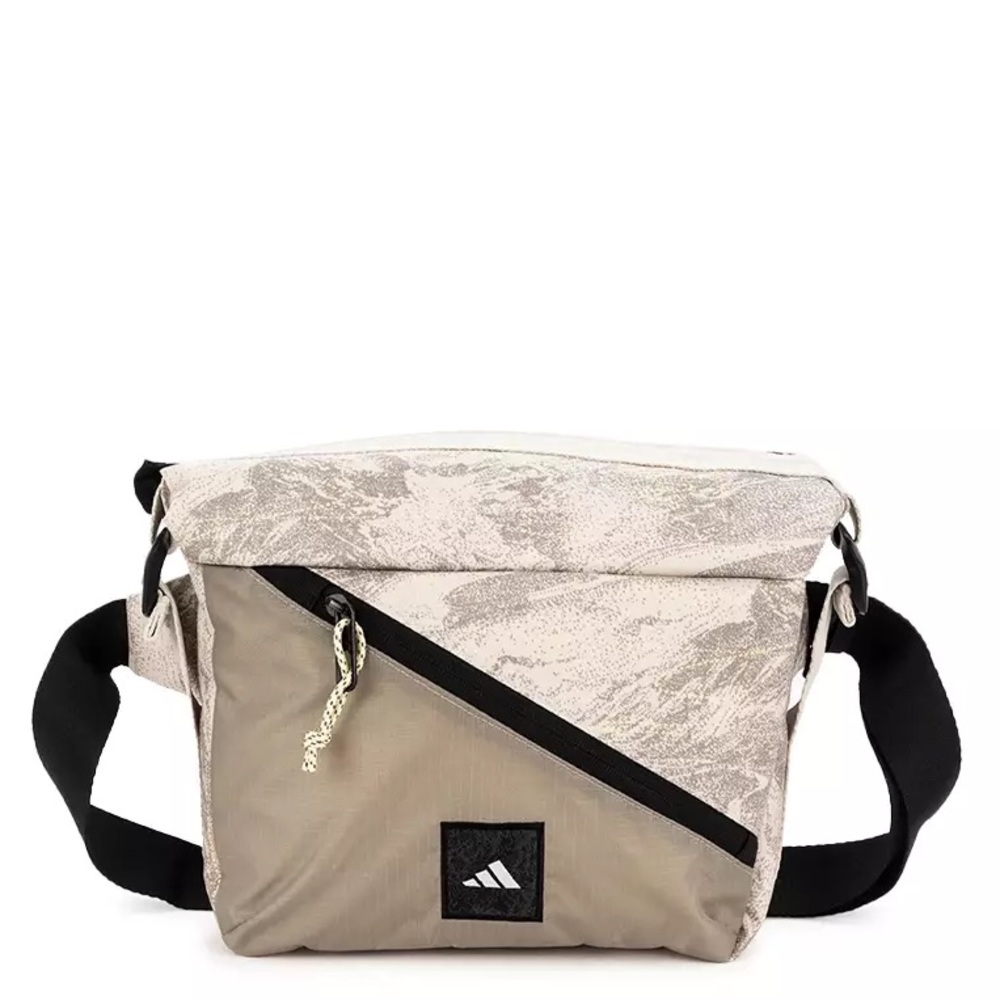 Adidas Sand and Black Crossbody Bag